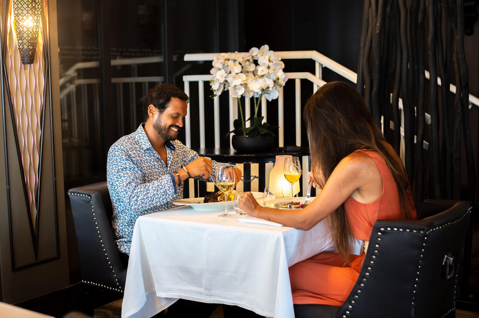 Salle du restaurant Le Pierre